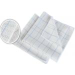 Microfiber Waffle Cloth White Color Dope-dyed for Kitchen Cleaning for sale