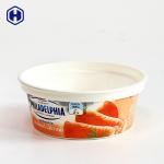 Recyclable IML Plastic Containers Reusable Disposable Ice Cream Cups for sale