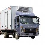 Sinotruk HOWO Commander 4X2 Refrigerated Box Truck 160 Horsepower Euro 3 for sale