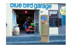 China Multiple Cell Phone Charging Box Locker , Floor Stand Phone Charging Kiosk supplier