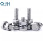 Combination Screw Hexagon Head Bolt Stainless Steel 304 316 Single Coil for sale