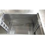 Stainless Steel Kitchen Hood Filter Soak Tank With Lockable Castor Wheels for sale