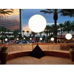 Pearl LED Moon Balloon Light 400w With Logo Printing On Tripod Stand Event Stage Decoration for sale