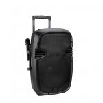 Active Speaker System  DJ trolley battery  with VHF Wireless Microphones for sale