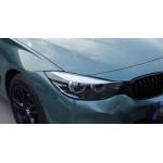 Bubble Free Swipeable Gloss Car Vinyl Wrap Titanium Steel Grey for sale