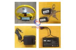 China Outdoor IP62 Waterproof Soloar Parking Lock , Intelligent 30M Remote Parking Space Lock supplier