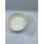 750ml PE Coating Single Wall Convenient Disposable Paper Salad Bowl for sale