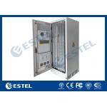 China IP55 Rated 19 Inch Rack 38U Outdoor Server Cabinet With Air Conditioner For Cooling for sale