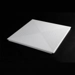 300x300mm Metal Ceiling Tiles Beveled Pattern Clip In Ceiling System