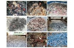 China Aluminum Alloy Waste Shredder Machine Scrap Car Twin Shaft Shredder Machine supplier