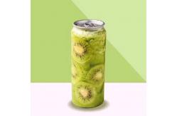China 500ml 650ml PET Plastic Beverage Bottles With Aluminium Lid supplier