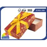 Bespoke High End Paper Gift Box Custom Cardboard Packaging Box With Ribbon Bowknot for sale