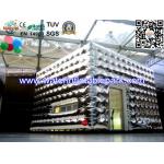 Indoor Sliver Inflatable Event Tent , Market  Large Inflatable Tent