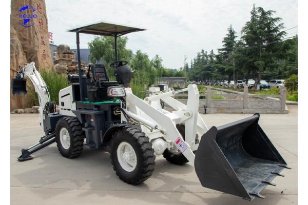 3T Backhoe Loader 37KW Compact Wheel Loader For Construction
