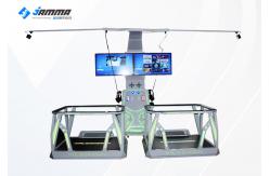 China Interactive Coin System Virtual Reality Platform / 2 Players VR Simulator Machine supplier