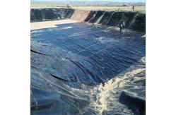 China Customized Width Impermeable Double-Sided HDPE Geomembrane for Environmental Protection supplier