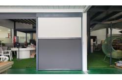 China Outdoor Window Waterproof Fabric Motorized Double Layer Zip Roller Blinds supplier