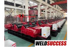 China 200 Ton Conventional Welding Rotator Heavy Duty With Pu Wheels supplier