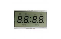 China Metal PIN LCD Digital Display / HTN Positive Transflective Segment LCD Display supplier