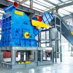 Automatic Scrap Steel Iron Hammer Mill Metal Scrap Crusher Metal Crushing Machine for sale