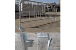 China Metal Welded Galvanized Crowd Control Barricade Fence 32mm supplier