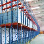 ODM Drive In Racking Galvanized Drive In Racking System Blue Red for sale