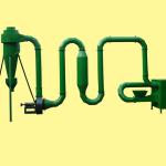 7.5kW Multi Bend Pipe Hot Air Stream wood chip drying systems for sale