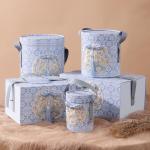 Elegant New Chinese Style Packaging Boxes For Wedding Baby Full Moon Festive Occasions for sale