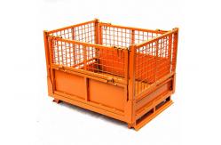 China Lockable Steel Mesh Cage Rust Resistant For Warehouse supplier