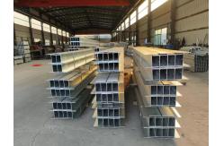 China Galvanized Steel H Section Steel Beams Hot Rolled For Retaining Wall Construction supplier