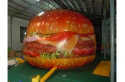 China Inflatable giant advertising hamburge / inflatable product replica / giant promotion inflatables supplier