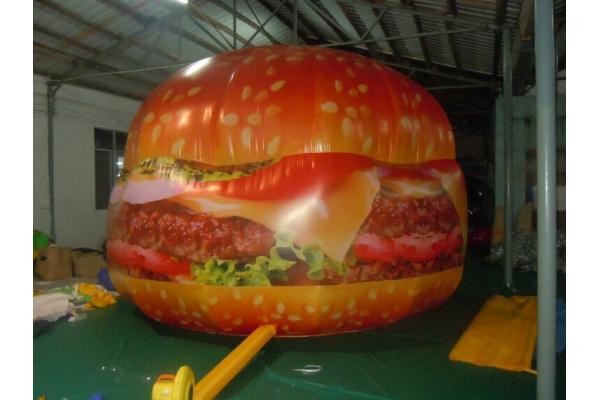 Inflatable giant advertising hamburge / inflatable product replica / giant promotion inflatables