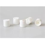 White PP Plastic Shampoo Bottle 24/410 Disc Top Cap for sale
