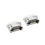SMD DIP 7.2mm Micro USB 5 Pin Connector Type B Micro USB PCB Socket With Edge for sale