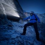 Hand Holding Rechargeable Camping Lights Portable Multi Function Searchlight