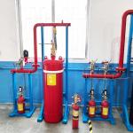 Enclosed Flooding IG541 Inert Gas Fire Suppression System For Electrical Protection Zone