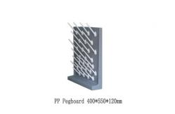 China Single Faced PP Pegboard / Acid And Alkali Resistant Pegboard / PP Pegboard Supplier supplier