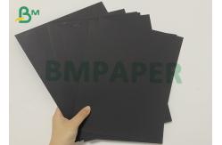 China 110 - 200gsm Black Card Paper Printing Business Card Notebook Cover supplier