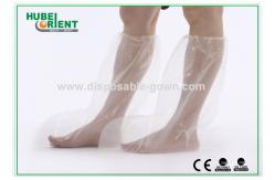 China Factory Transparent PE Plastic Boot Cover Disposable Lightweight Waterproof supplier