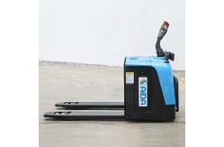 China 2 Ton Load Capacity Stand on Electric Pallet Truck for Material Handling supplier