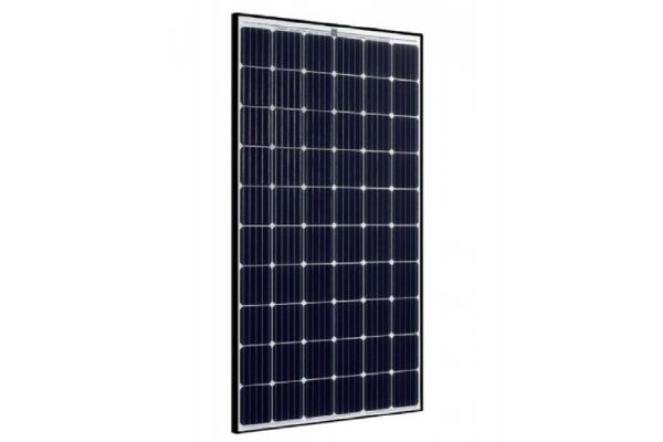 Black Solar Power Panels / Office Building Multicrystalline Solar Panels