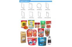 China Automatic Zipper Doypack Packing Machine For Chocolate Bean supplier