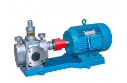 China Marine YCB Hydraulic Circular Gear Pump , High Viscous Fluid Pump For Diesel supplier