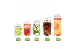China Transparent PET Plastic Cylinder Food Grade Can Jar With Aluminum Easy Open Lid supplier