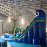 Factory Commercial Inflatable Water Slide Inflatable Summer Slides For Outdoor
