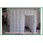 Portable Photo Booth Pink Color Inflatable Photo Booth With Blower Custom Inflatable Building for sale