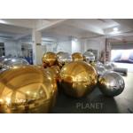 Custom Inflatable Decoration Mirror Ball Logo printing Environmental Friendly for sale