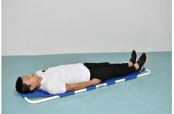 China 185CM 360 Deg EMS Scoop Stretcher Straps Spray Steel For Patient Transfer supplier