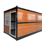 Easy Maintenance Folding Container House Dustproof Prefab Folding Container House for sale