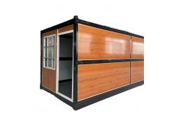 China Easy Maintenance Folding Container House Dustproof Prefab Folding Container House supplier